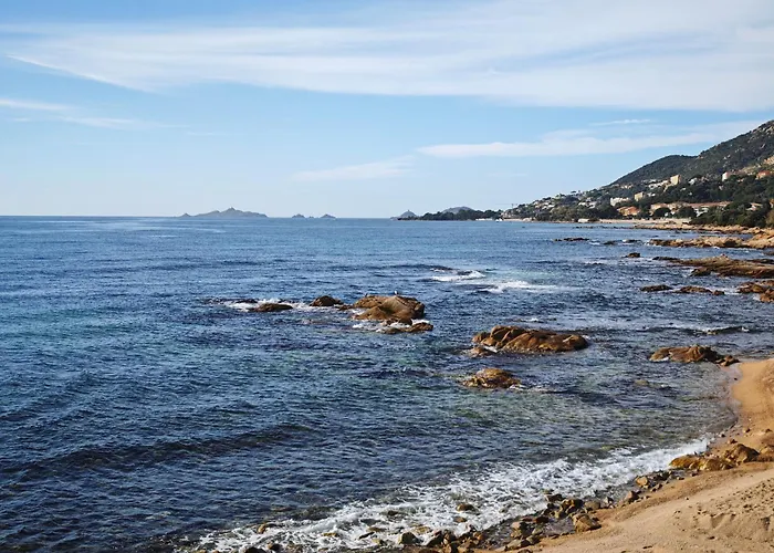 Vue Sanguinaires 3 Minutes Des Plages 아파트 아작시오
